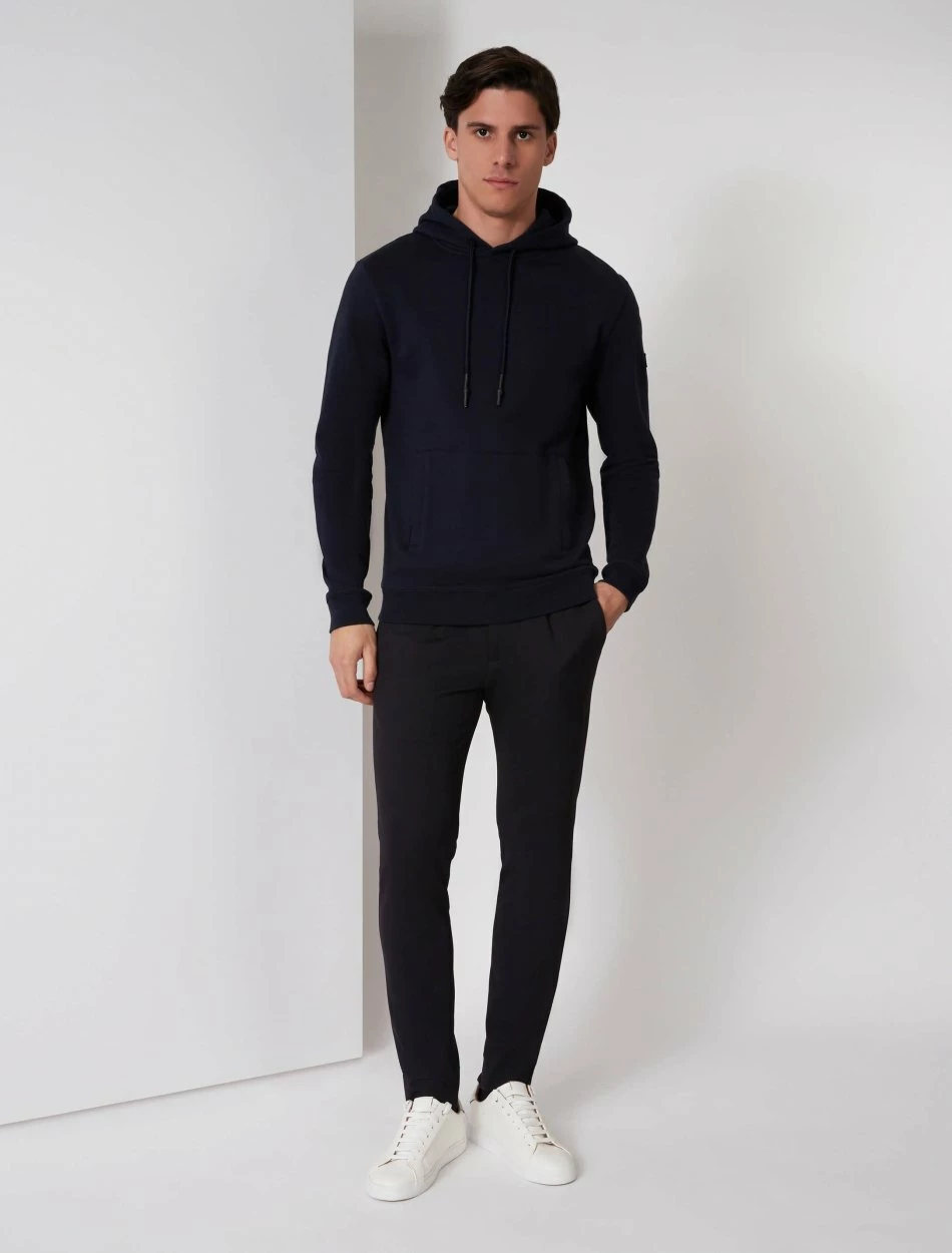 Cavallaro Napoli Donzo Hoodie Donkerblauw 1 Cavallaro Napoli Donzo Hoodie Donkerblauw