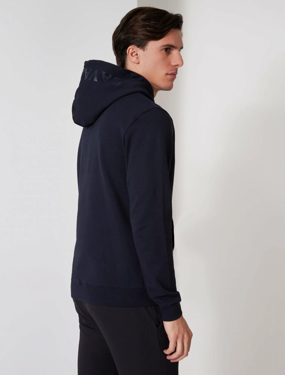 Cavallaro Napoli Donzo Hoodie Donkerblauw 4 Cavallaro Napoli Donzo Hoodie Donkerblauw - Afbeelding 4