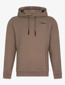 Cavallaro Napoli Donzo Hoodie Taupe -Cavallaro Napoli Shop 120225015 840000 01 positie 402c20voorkant 980