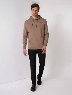 Cavallaro Napoli Donzo Hoodie Taupe