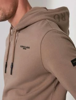 Cavallaro Napoli Donzo Hoodie Taupe -Cavallaro Napoli Shop 120225015 840000 11 positie 20 456