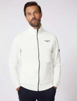 Cavallaro Napoli Donpo Zip Sweat Off White