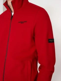 Cavallaro Napoli Donpo Zip Sweat Rood 10 Cavallaro Napoli Donpo Zip Sweat Rood -Cavallaro Napoli Shop 120225016 460000 11 positie 20 88