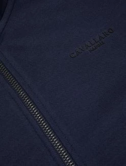 Cavallaro Napoli Donpo Zip Sweat Donkerblauw -Cavallaro Napoli Shop 120225016 699000 03 positie 60 141