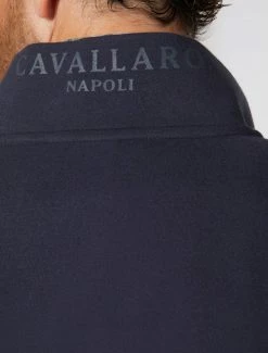 Cavallaro Napoli Donpo Zip Sweat Donkerblauw -Cavallaro Napoli Shop 120225016 699000 05 positie 35 12