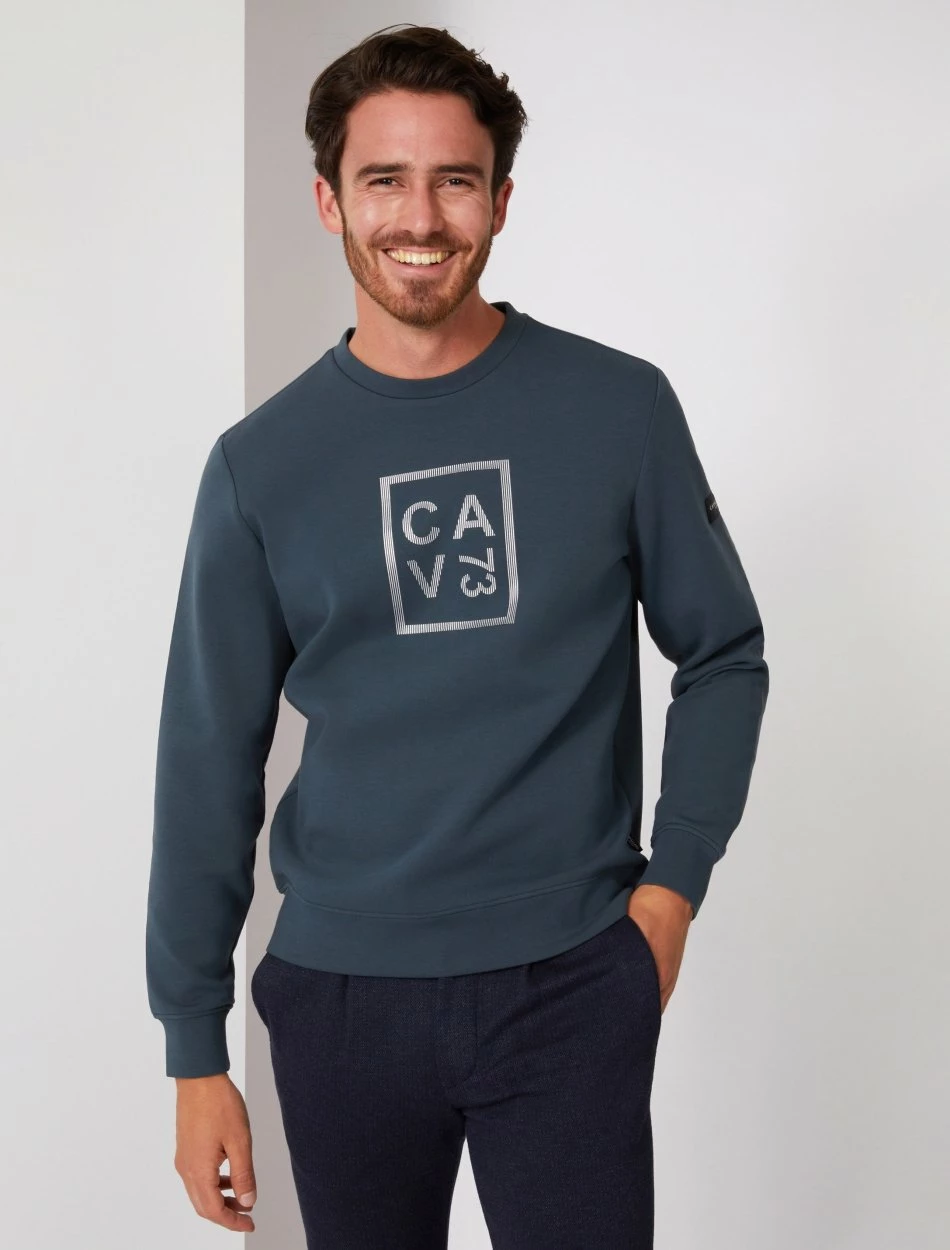 Cavallaro Napoli Dario Sweater Donkergroen 1 Cavallaro Napoli Dario Sweater Donkergroen