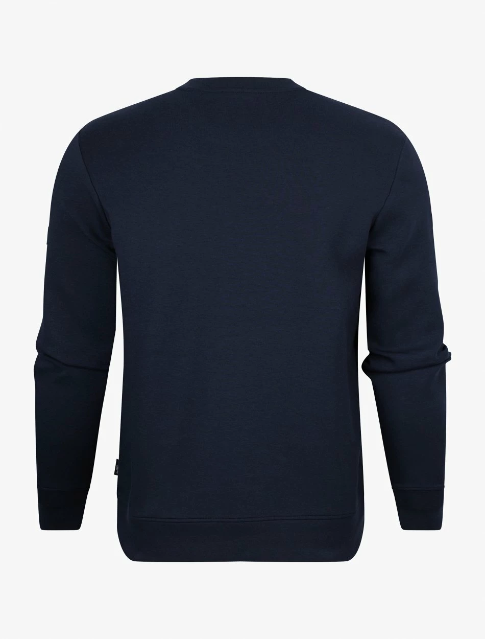 Cavallaro Napoli Dario Sweater Donkerblauw 8 Cavallaro Napoli Dario Sweater Donkerblauw - Afbeelding 8