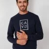 Cavallaro Napoli Dario Sweater Donkerblauw