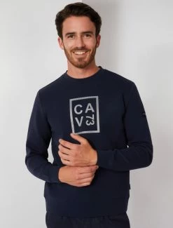 Cavallaro Napoli Dario Sweater Donkerblauw