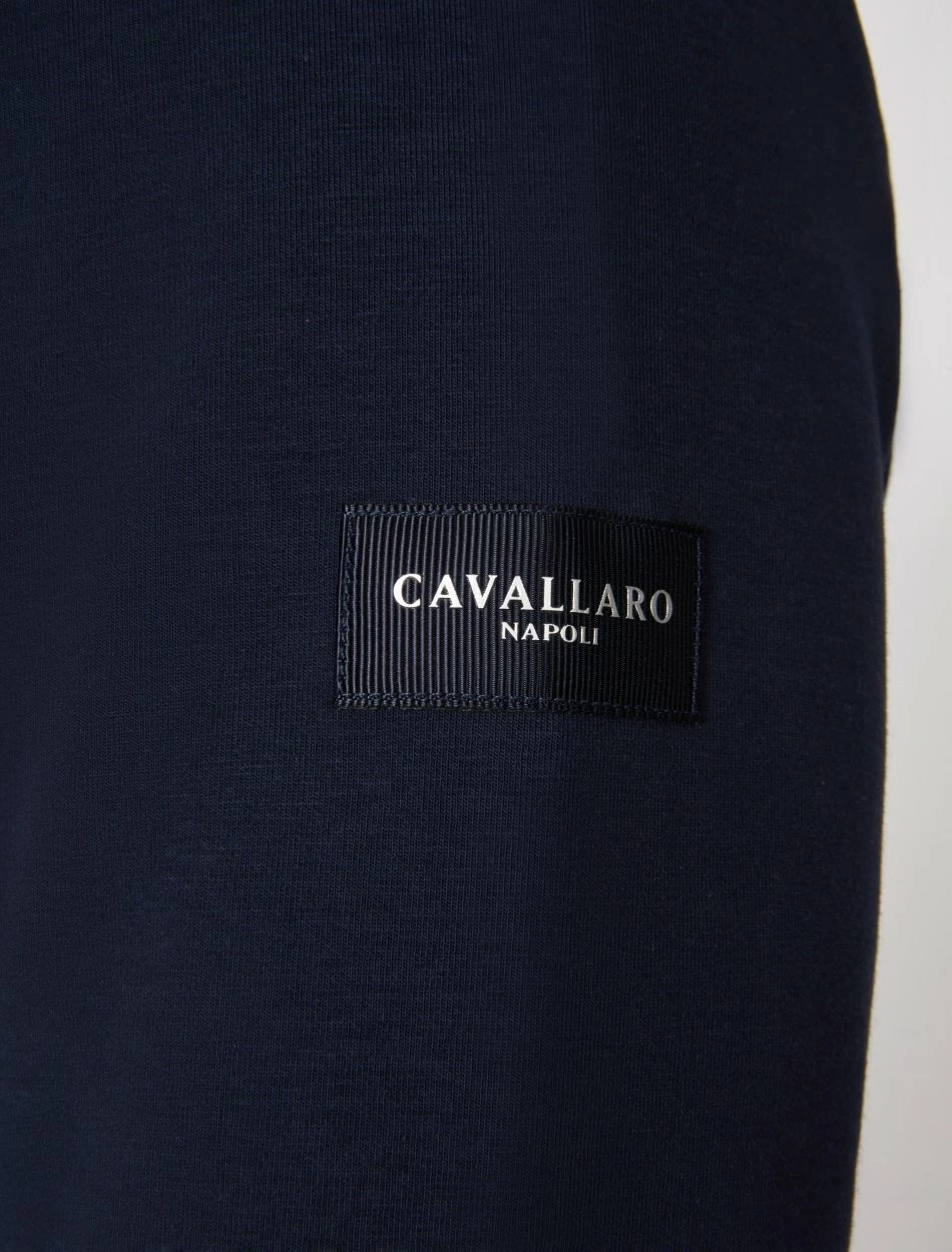 Cavallaro Napoli Dario Sweater Donkerblauw 6 Cavallaro Napoli Dario Sweater Donkerblauw - Afbeelding 6