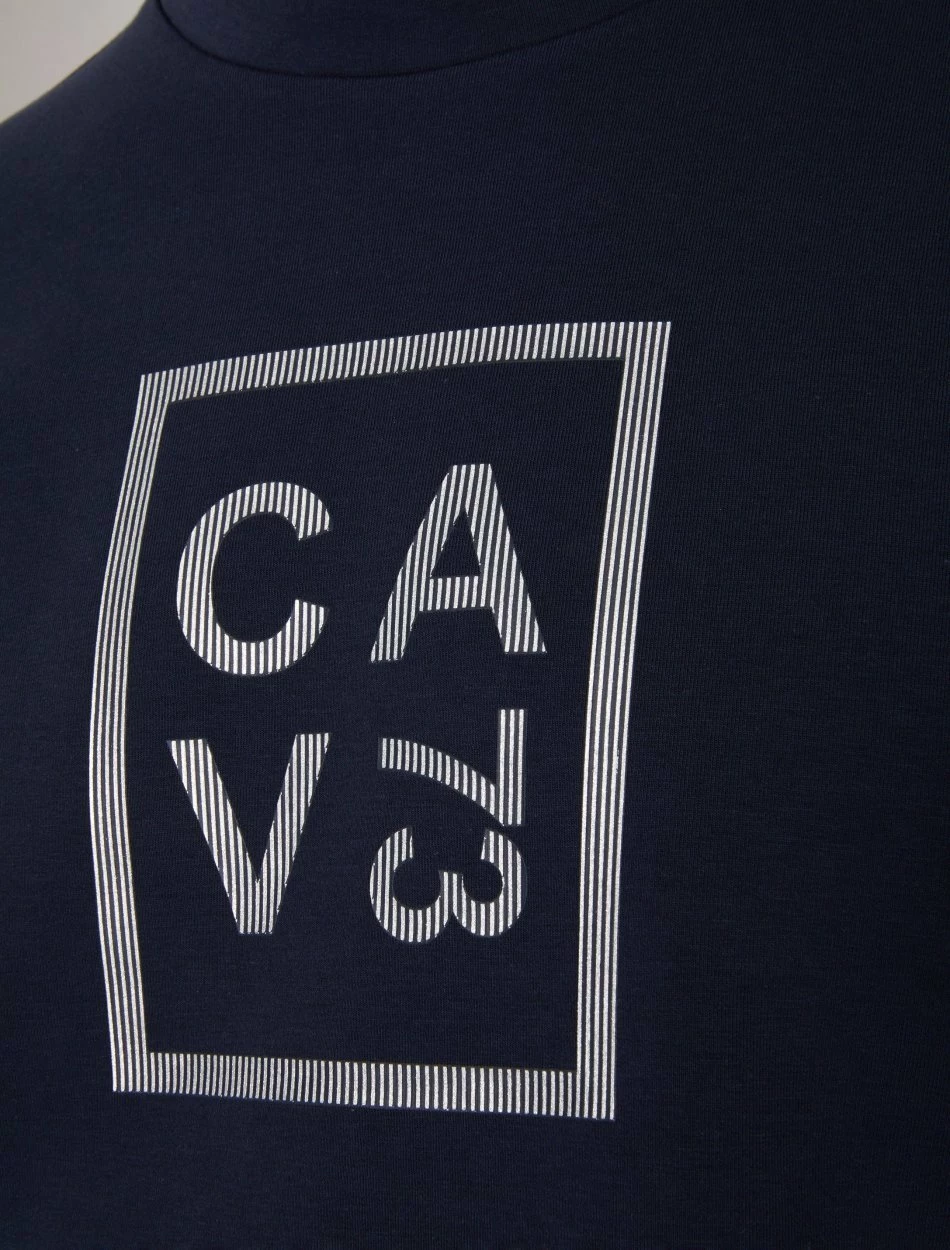 Cavallaro Napoli Dario Sweater Donkerblauw 3 Cavallaro Napoli Dario Sweater Donkerblauw - Afbeelding 3