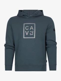 Cavallaro Napoli Dario Hoodie Donkergroen -Cavallaro Napoli Shop 120225020 599000 01 positie 402c20voorkant 257