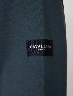 Cavallaro Napoli Dario Hoodie Donkergroen -Cavallaro Napoli Shop 120225020 599000 05 positie 35 317