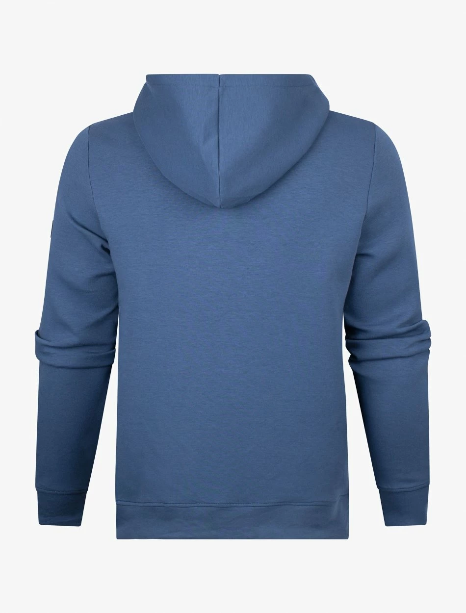 Cavallaro Napoli Dario Hoodie Indigo Blauw 7 Cavallaro Napoli Dario Hoodie Indigo Blauw - Afbeelding 7