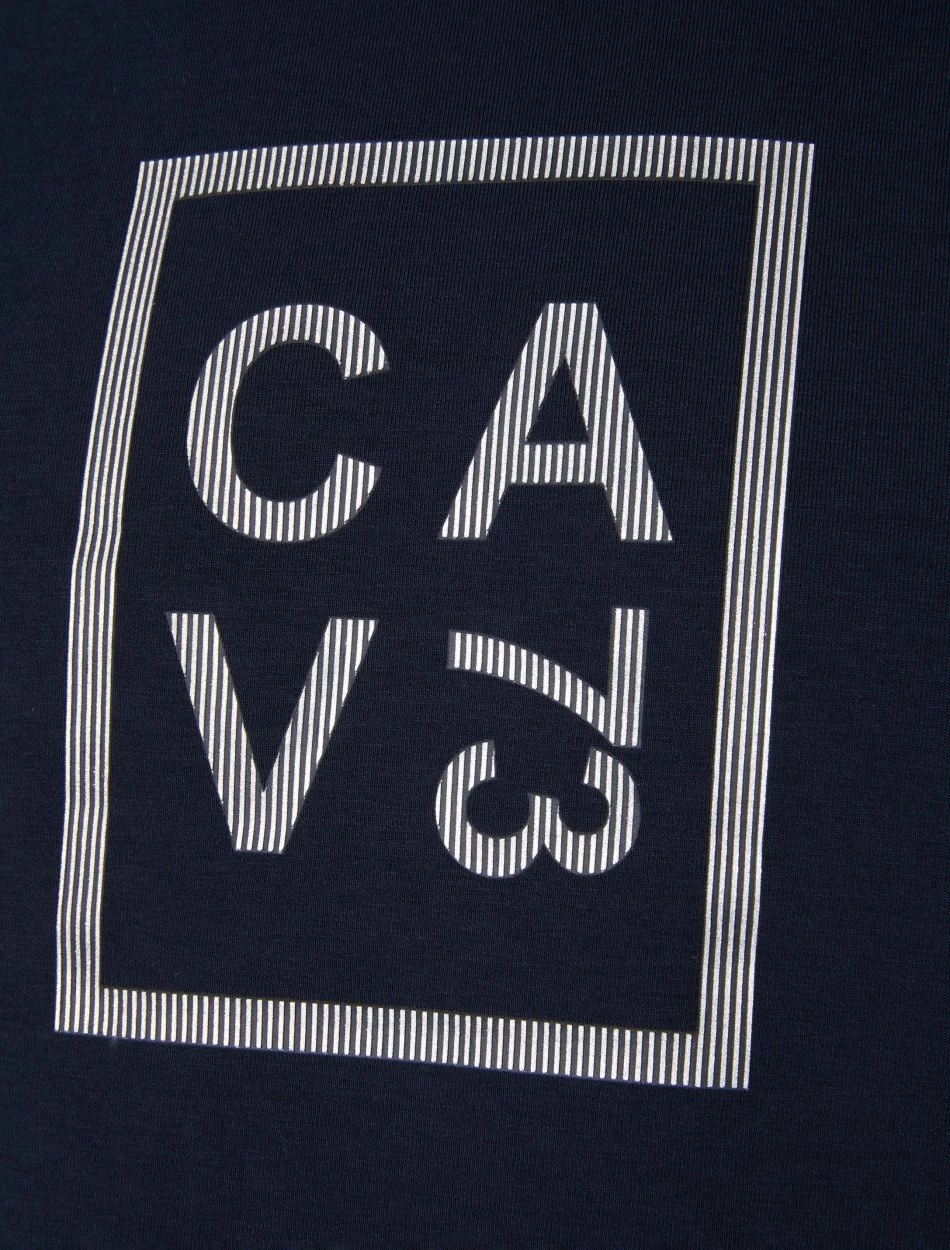 Cavallaro Napoli Dario Hoodie Donkerblauw 3 Cavallaro Napoli Dario Hoodie Donkerblauw - Afbeelding 3