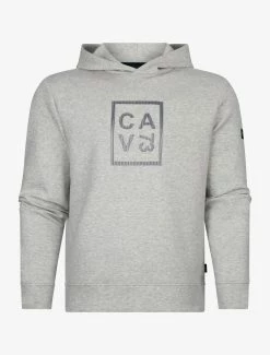 Cavallaro Napoli Dario Hoodie Lichtgrijs -Cavallaro Napoli Shop 120225020 910000 01 positie 402c20voorkant 549