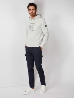 Cavallaro Napoli Dario Hoodie Lichtgrijs -Cavallaro Napoli Shop 120225020 910000 10 positie 10 630