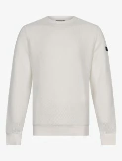 Cavallaro Napoli Nuovo Nero R-neck Sweater Off White