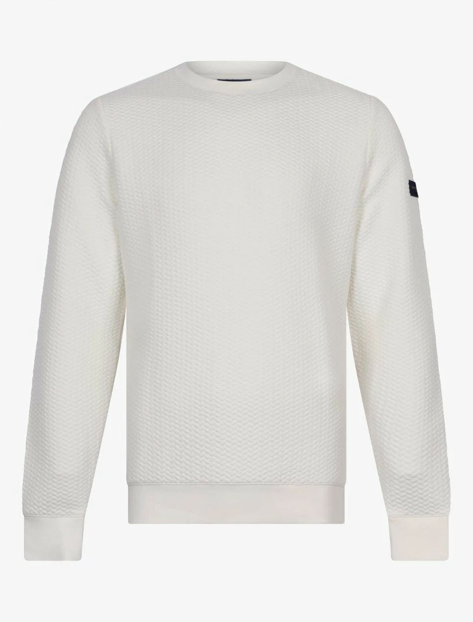 Cavallaro Napoli Nuovo Nero R-neck Sweater Off White 1 Cavallaro Napoli Nuovo Nero R-neck Sweater Off White