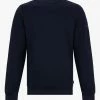 Cavallaro Napoli Nuovo Nero R-neck Sweater Donkerblauw