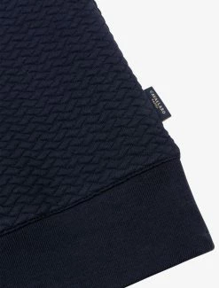 Cavallaro Napoli Nuovo Nero R-neck Sweater Donkerblauw -Cavallaro Napoli Shop 120226000 699000 03 positie 60 320