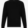 Cavallaro Napoli Nuovo Nero R-neck Sweater Zwart