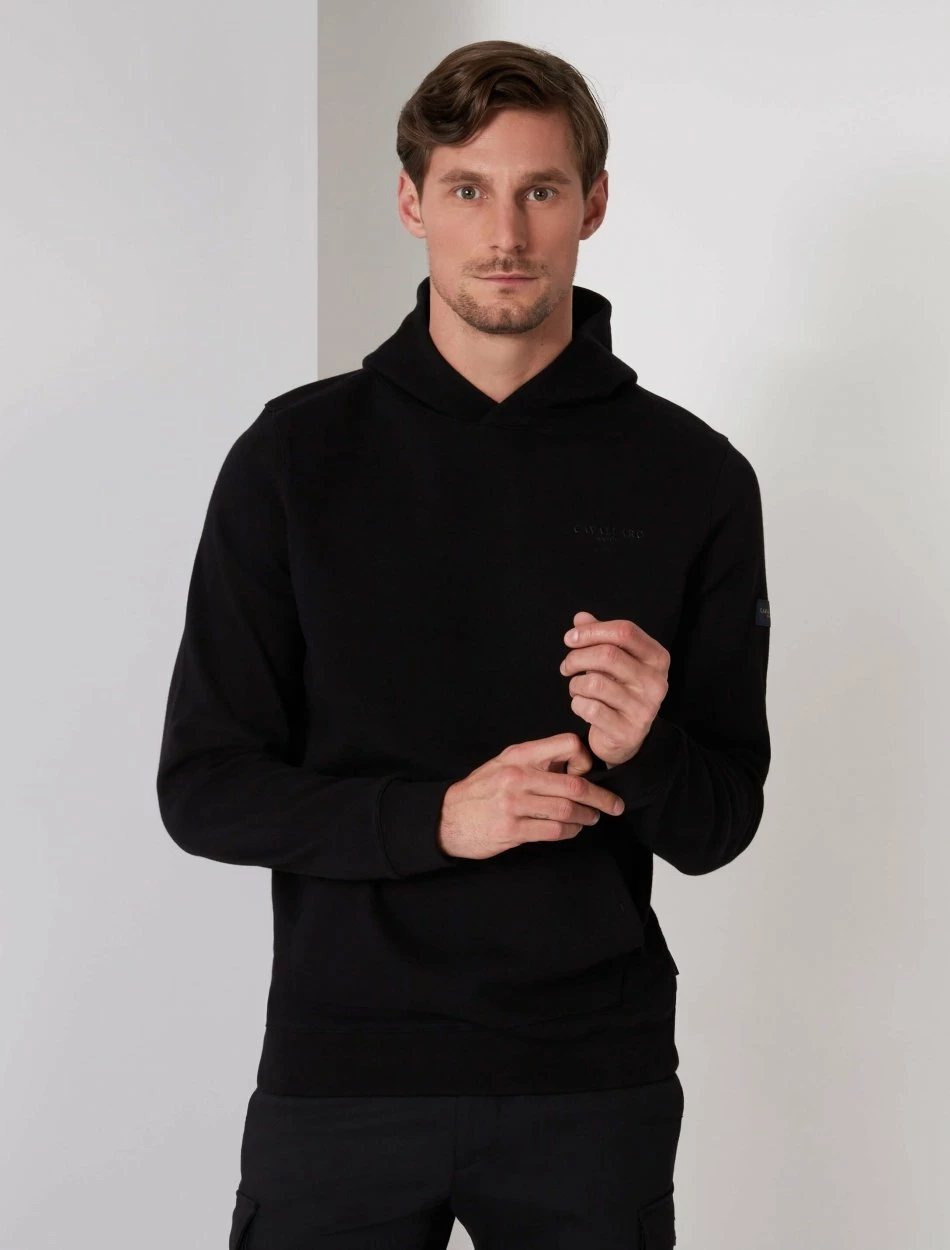 Cavallaro Napoli Betto Hoodie Zwart 1 Cavallaro Napoli Betto Hoodie Zwart