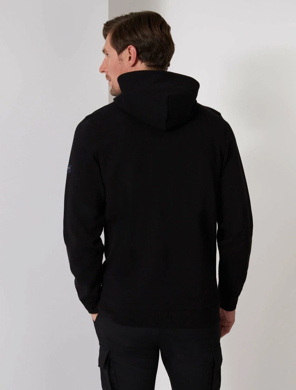 Cavallaro Napoli Betto Hoodie Zwart 4 Cavallaro Napoli Betto Hoodie Zwart - Afbeelding 4