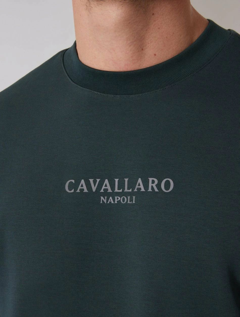 Cavallaro Napoli Bellucio Reflo Trui Donkergroen 5 Cavallaro Napoli Bellucio Reflo Trui Donkergroen - Afbeelding 5