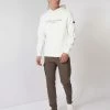 Cavallaro Napoli Bettino Reflo Hoodie Off White