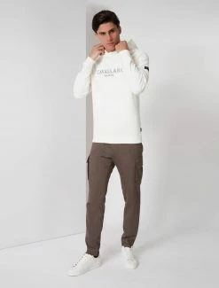 Cavallaro Napoli Bettino Reflo Hoodie Off White -Cavallaro Napoli Shop 120226007 120000 06 positie 30 356