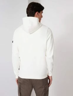 Cavallaro Napoli Bettino Reflo Hoodie Off White -Cavallaro Napoli Shop 120226007 120000 12 positie 25 401