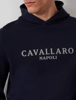 Cavallaro Napoli Bettino Reflo Hoodie Donkerblauw -Cavallaro Napoli Shop 120226007 699000 11 positie 20 316