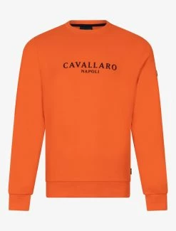 Cavallaro Napoli Campione Sweater Oranje 11 Cavallaro Napoli Campione Sweater Oranje -Cavallaro Napoli Shop 120226008 260000 01 positie 402c20voorkant 950