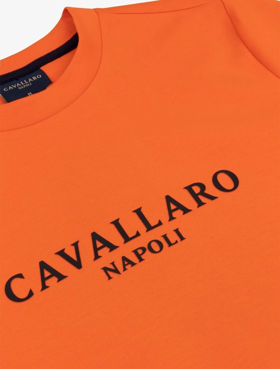 Cavallaro Napoli Campione Sweater Oranje 7 Cavallaro Napoli Campione Sweater Oranje - Afbeelding 7