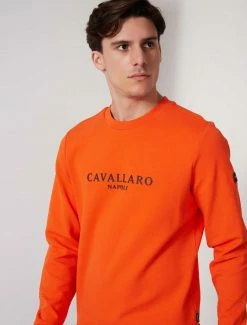 Cavallaro Napoli Campione Sweater Oranje