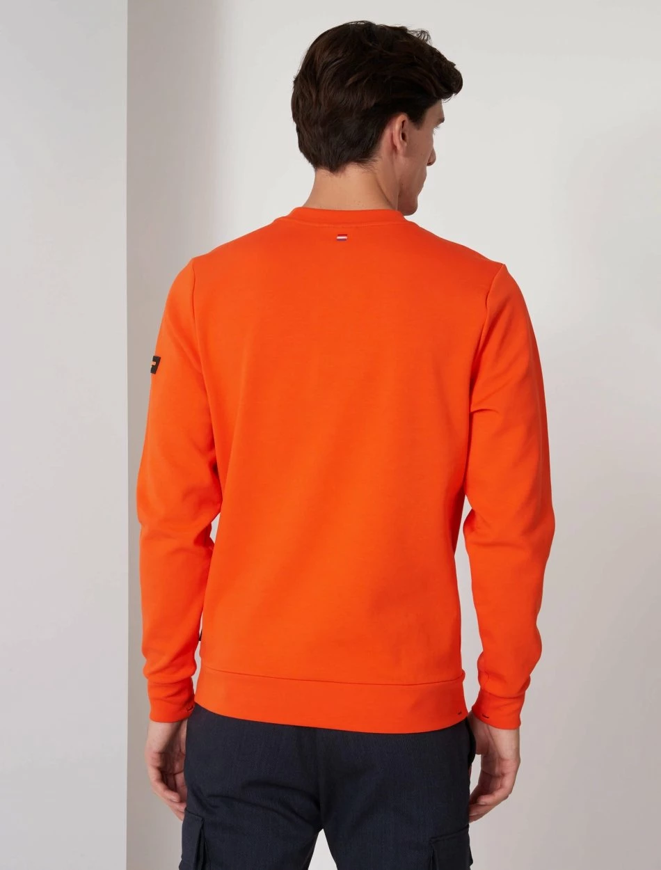 Cavallaro Napoli Campione Sweater Oranje 4 Cavallaro Napoli Campione Sweater Oranje - Afbeelding 4