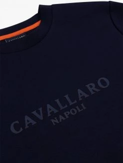 Cavallaro Napoli Campione Sweater Donkerblauw -Cavallaro Napoli Shop 120226008 699000 03 positie 60 813