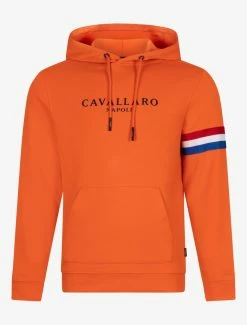 Cavallaro Napoli Shop 19 Cavallaro Napoli Spello Hoodie Oranje