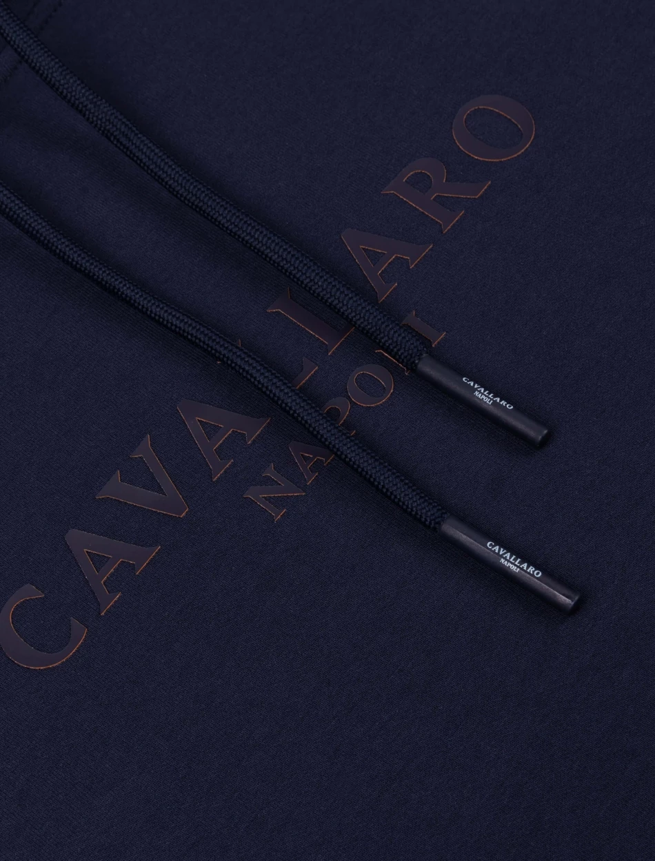 Cavallaro Napoli Spello Hoodie Donkerblauw 3 Cavallaro Napoli Spello Hoodie Donkerblauw - Afbeelding 3