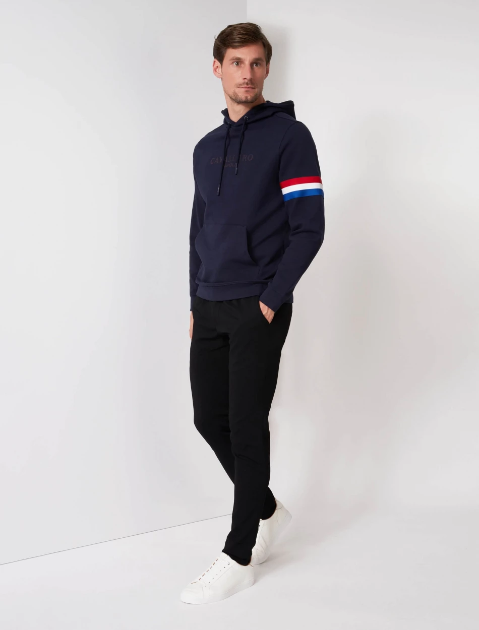 Cavallaro Napoli Spello Hoodie Donkerblauw 5 Cavallaro Napoli Spello Hoodie Donkerblauw - Afbeelding 5