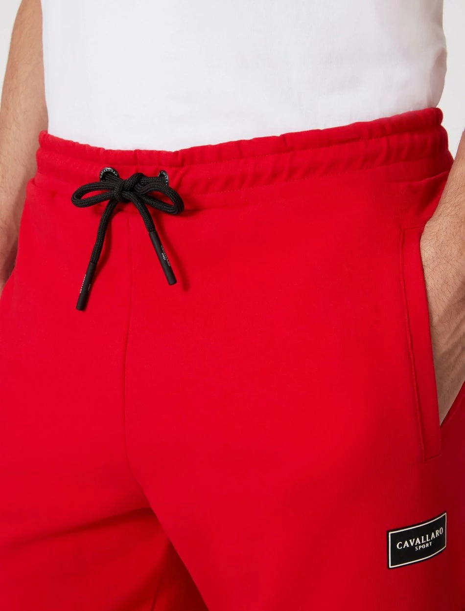 Cavallaro Napoli Ciro Sport Jogger Rood 3 Cavallaro Napoli Ciro Sport Jogger Rood - Afbeelding 3