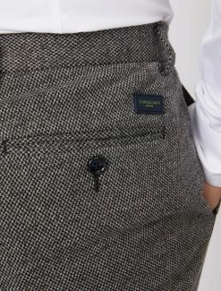 Cavallaro Napoli Salenzo Broek Zwart Wit -Cavallaro Napoli Shop 121225005 999107 12 positie 25 618