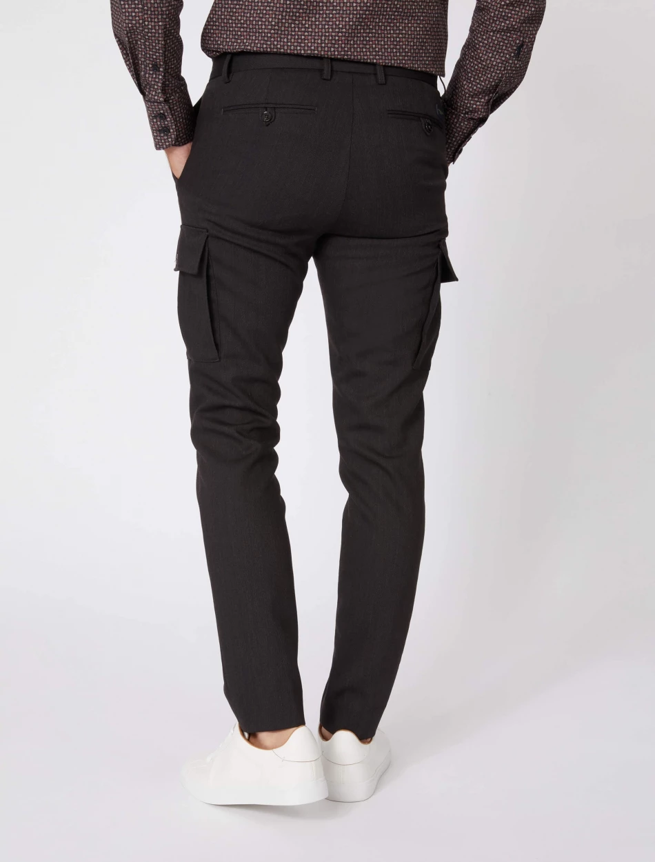 Cavallaro Napoli Izacco Broek Bruin 2 Cavallaro Napoli Izacco Broek Bruin - Afbeelding 2