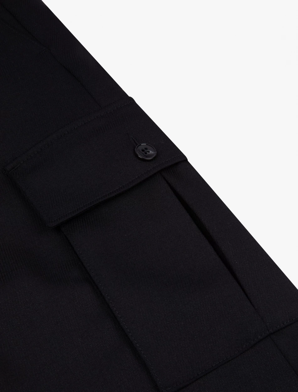 Cavallaro Napoli Izacco Broek Zwart 6 Cavallaro Napoli Izacco Broek Zwart - Afbeelding 6