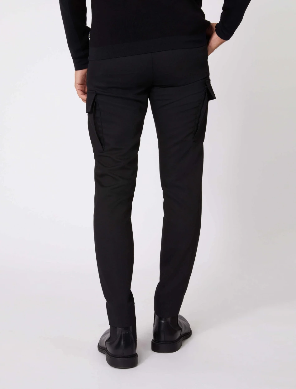 Cavallaro Napoli Izacco Broek Zwart 2 Cavallaro Napoli Izacco Broek Zwart - Afbeelding 2