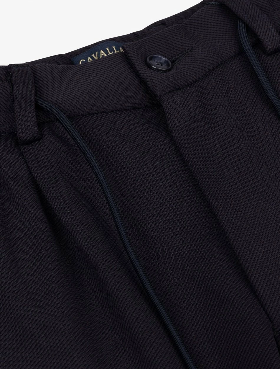 Cavallaro Napoli Cineo Broek Donkerblauw 3 Cavallaro Napoli Cineo Broek Donkerblauw - Afbeelding 3