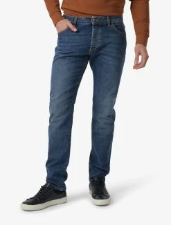 Cavallaro Napoli Fresco Denim Jeans Blauw