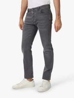 Cavallaro Napoli Fresco Denim Jeans Grijs Melange