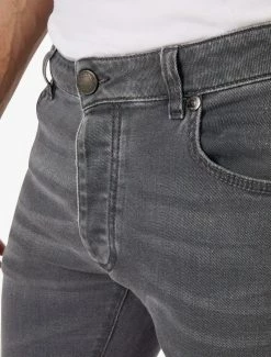 Cavallaro Napoli Fresco Denim Jeans Grijs Melange -Cavallaro Napoli Shop 121999013 950000 11 positie 20 276